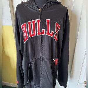 Chicago Bulls Zip Hoodie - Black XLT